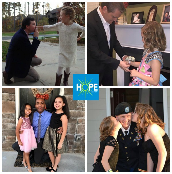 Father Daughter Dance Collage